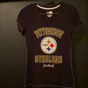 Pittsburgh Steelers Women’s glitter tee